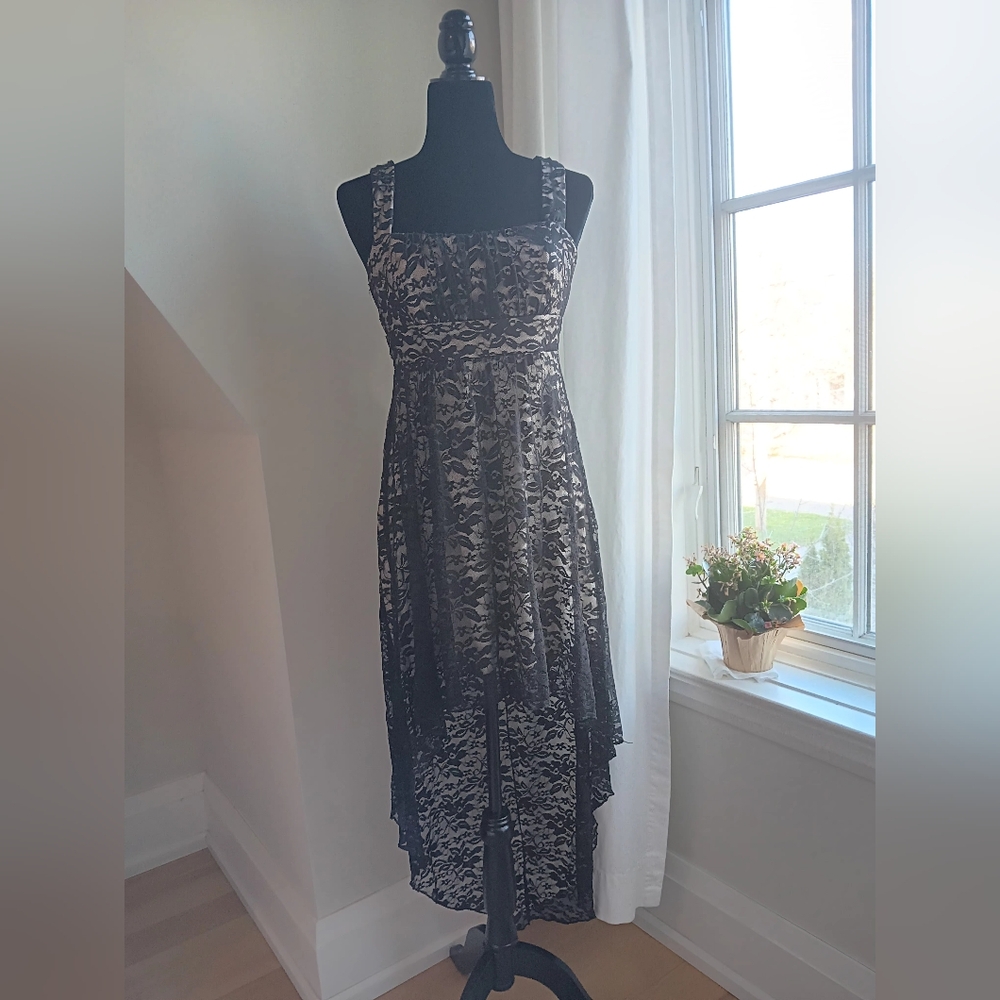 Gorgeous high low lace dress!